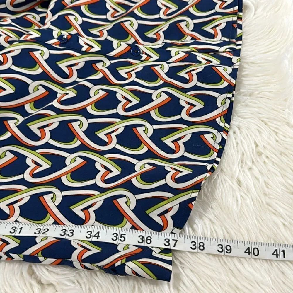 Cabi HEART PRINT MULTICOLOR  MIDI DRESS SIZE M - Picture 11 of 13